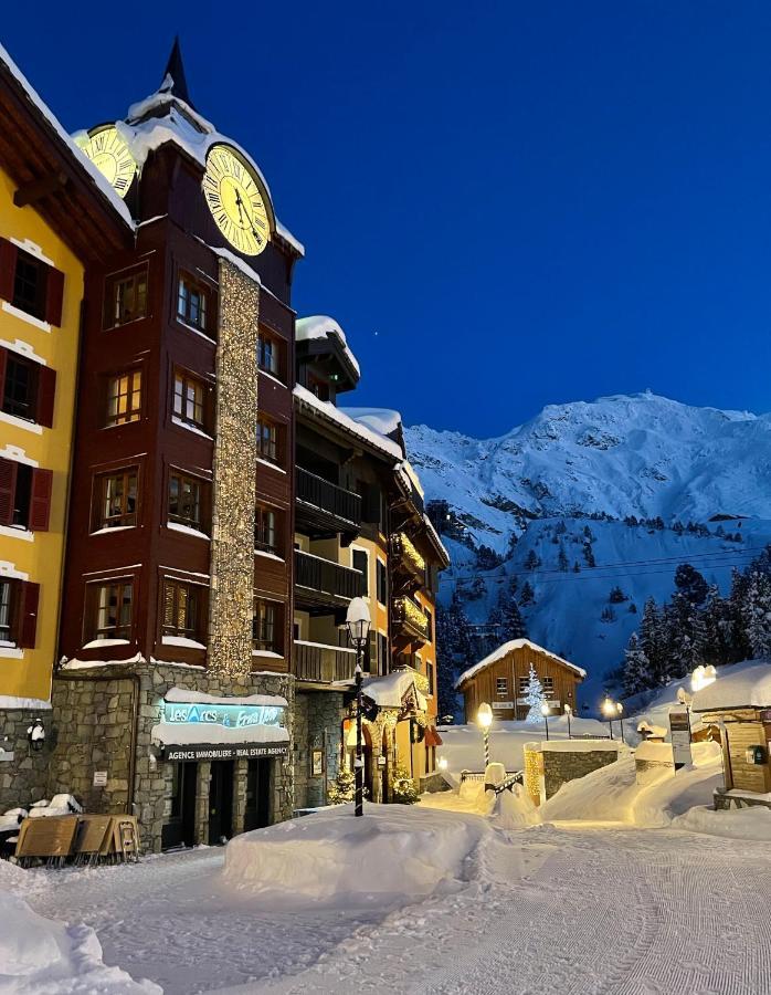Spacious Ski-In Ski-Out Apartment 4-6 Pax, 161 Sources De Marie Arc 1950 Les Arcs (Savoie) Exterior foto
