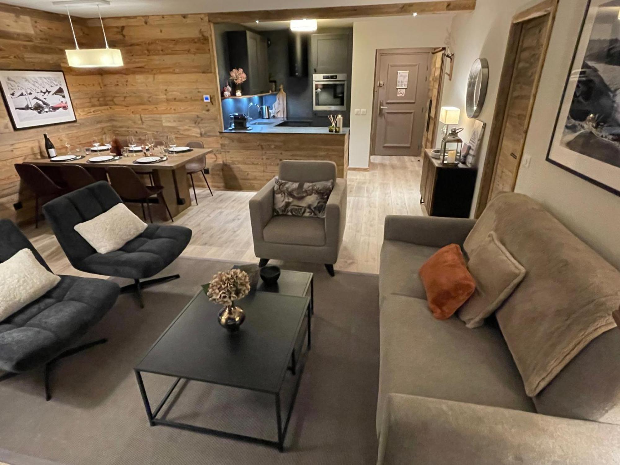 Spacious Ski-In Ski-Out Apartment 4-6 Pax, 161 Sources De Marie Arc 1950 Les Arcs (Savoie) Exterior foto